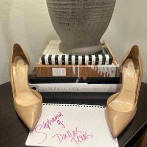 Christian Louboutin Beige Women's Heels